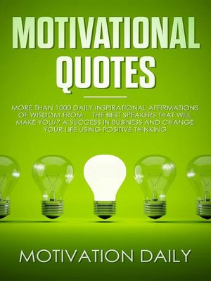 cover image of Motivational Quotes